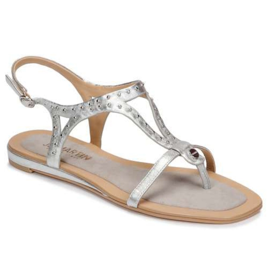 Shoes * | Alanis Metal / Silver Jb Martin Free Delivery