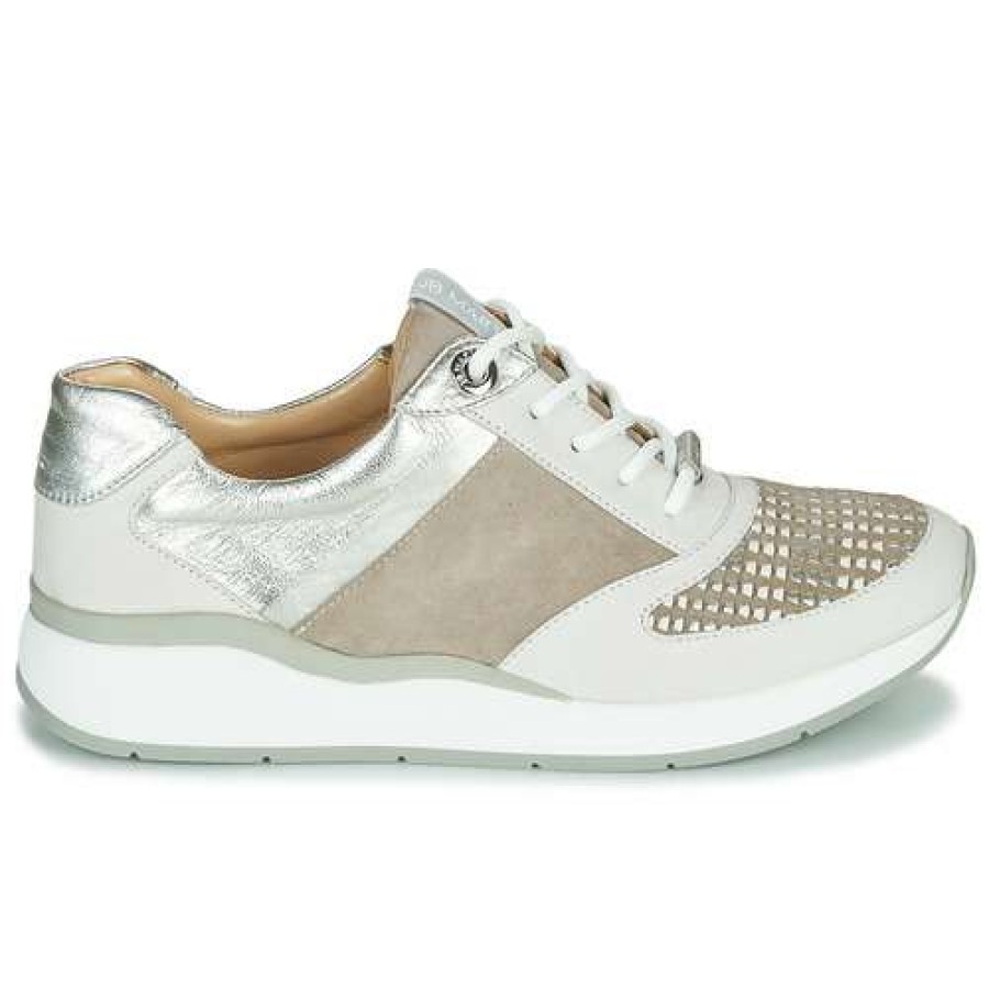 Shoes * | 1Kalio Beige / White / Silver Jb Martin Latest Fashion